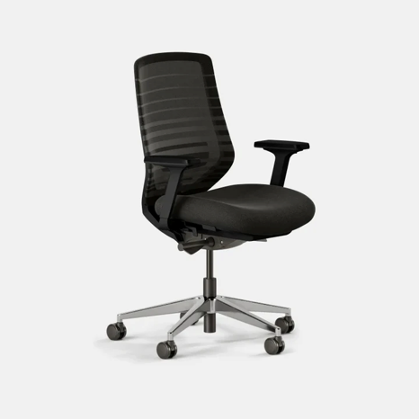 Recalled Ergonomic Chair Black / Black Standard – SKU 11-01-00-50-V5