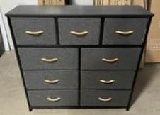 Recalled Wade Logan Annyka 9-Drawer Fabric Dresser (front)