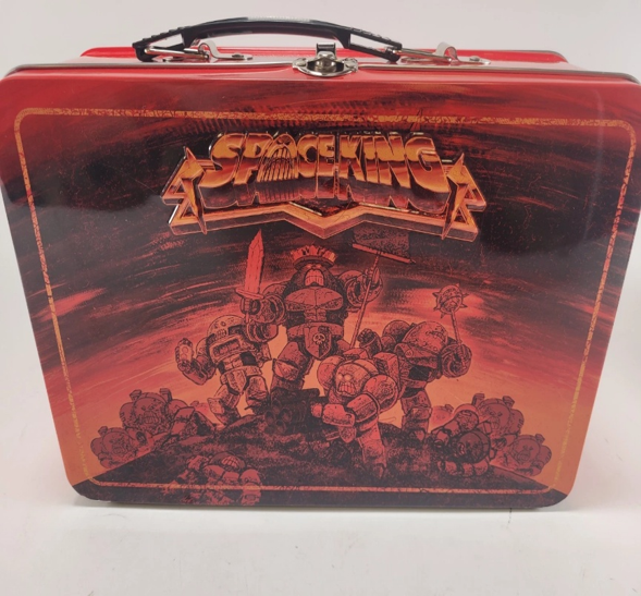 Recalled Space King No Girls Allowed Relic Lunch Box (Front)