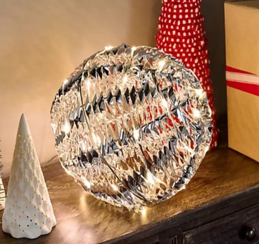 Recalled Bethlehem Lights 10-inch Ribbon Sphere